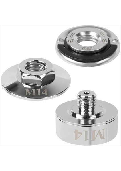 X-Lock Adaptörü, Öğütücü Adaptör KITI-M14 ve 5/8 Inç Iş Parçacığı, Kesme Diskleri ve Zımparalama Diskleri Için Açılı Öğütücü Adaptörü (Yurt Dışından)