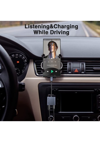 USB Tip C - 3 5 mm Jack Aux Adaptörü 60W Pd Usb-C 2&#39 Si 1 Arada Dönüştürücü Kulaklık Şarjı Dijital Kod Çözme Ses Otg Kablosu (Yurt Dışından) fiyatları