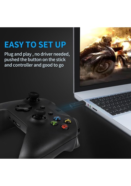 Pc Windows 10 11 Için Xbox One Kablosuz Denetleyici Için Uyumlu Ic Yongası ile Adaptör (Yurt Dışından) indirimleri