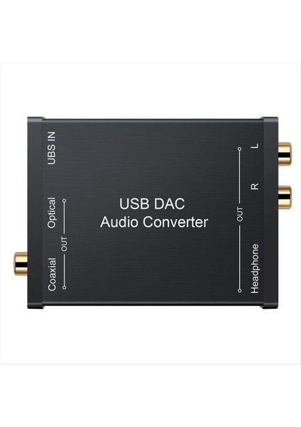 USB Ses Dönüştürücü USB Dijital Koaksiyel Optik 3 5mm Kulaklık Stereo Çıkışı USB Ses Ses Kartı Adaptörü Pc Için (Yurt Dışından)