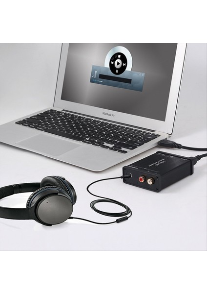 USB Ses Dönüştürücü USB Dijital Koaksiyel Optik 3 5mm Kulaklık Stereo Çıkışı USB Ses Ses Kartı Adaptörü Pc Için (Yurt Dışından) indirimleri