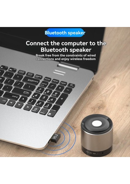 Pc Için Bluetooth 5.3 Adaptör USB Bluetooth Dongle Alıcı Verici Masaüstü Dizüstü Bilgisayar Hoparlör (Yurt Dışından) modelleri