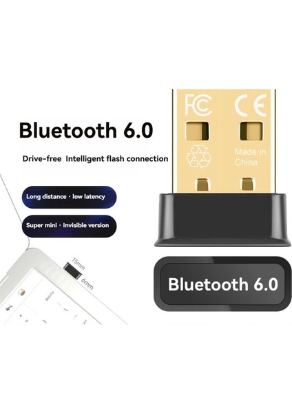 Pc Için USB Bluetooth Adaptörü Bluetooth 6 0 Dongle Klavye/fare Için USB Bluetooth Verici Alıcı (Yurt Dışından) fiyatları