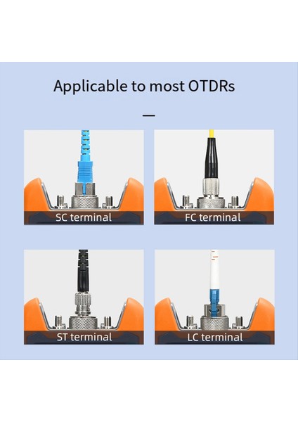 Otdr Aktarım Konektörü Sc/fc/st/lc Adaptör Optik Zaman Alanı Reflektometre Için Fiber Optik Konektör Fiber Adaptör (Yurt Dışından) indirimleri