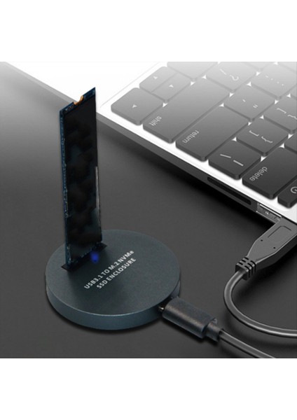 Nvme&#39;den USB Yerleştirme Istasyonuna, Harici M.2 Pcı-E Nvme Ssd-M.2 (M Tuşu) SSD Için Usb-C Okuyucu Adaptörüne (Yurt Dışından) fırsatları