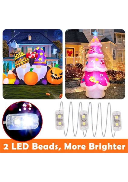 Şişme Fan Değiştirme 12V 1 2A Mini Hava Üfleyici Fan 12V 1 5A Adaptör ve Açık Yard Abd Plug Için 3 LED Ampuller (Yurt Dışından) modelleri