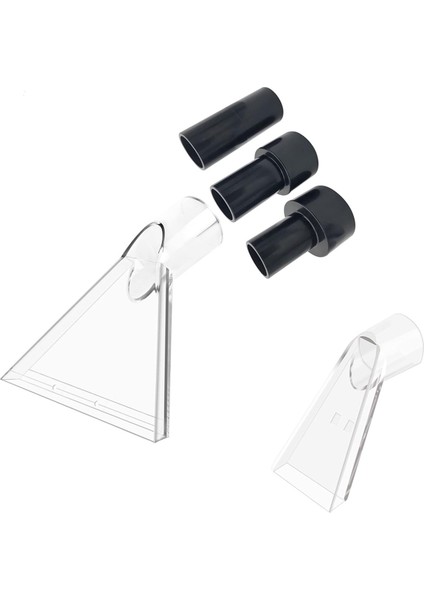 Şeffaf Halı Süpürgesi Aparatı 2-1/2in ve 1-7/8in ve 1-1/4in Adaptörleri ile Kanepe Halı Temizleme Memesi (Yurt Dışından)