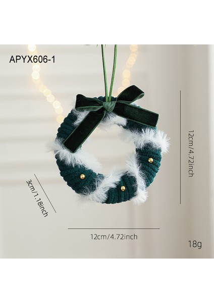 Noel Ağacı Asılı Süslemeler Çan Kolye Noel Süsleri Ins Tarzı Sahne Dekorasyonu Atmosfer Sahne Süsleri (Yurt Dışından)