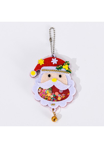 Noel Süsleri Peluş Noel Baba Geyik Bebek Sahne Dekorasyonu Küçük Hediyeler (Yurt Dışından)