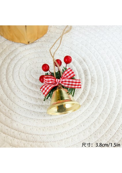 Noel Ağacı Asılı Süslemeler Çan Kolye Noel Süsleri Ins Tarzı Sahne Dekorasyonu Atmosfer Sahne Süsleri (Yurt Dışından)