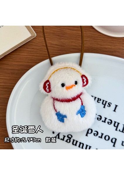 Noel Süsleri Peluş Noel Baba Geyik Bebek Sahne Dekorasyonu Küçük Hediyeler (Yurt Dışından)