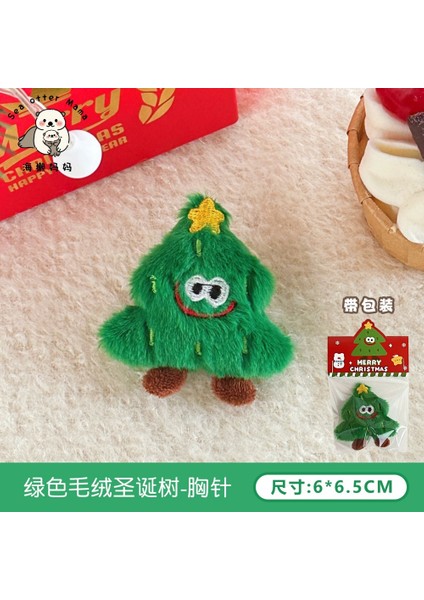 Noel Süsleri Peluş Noel Baba Geyik Bebek Sahne Dekorasyonu Küçük Hediyeler (Yurt Dışından)