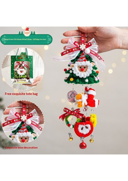 Noel Ağacı Asılı Süslemeler Çan Kolye Noel Süsleri Ins Tarzı Sahne Dekorasyonu Atmosfer Sahne Süsleri (Yurt Dışından)