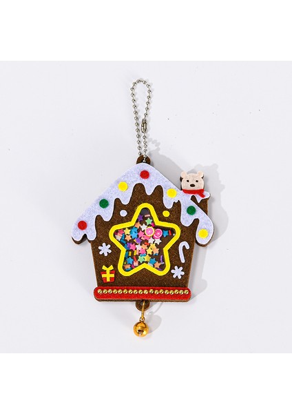 Noel Süsleri Peluş Noel Baba Geyik Bebek Sahne Dekorasyonu Küçük Hediyeler (Yurt Dışından)