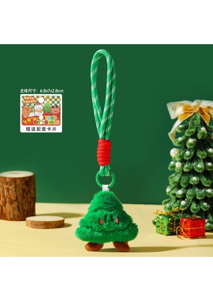 Noel Süsleri Peluş Noel Baba Geyik Bebek Sahne Dekorasyonu Küçük Hediyeler (Yurt Dışından)