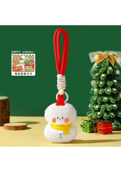 Noel Süsleri Peluş Noel Baba Geyik Bebek Sahne Dekorasyonu Küçük Hediyeler (Yurt Dışından)