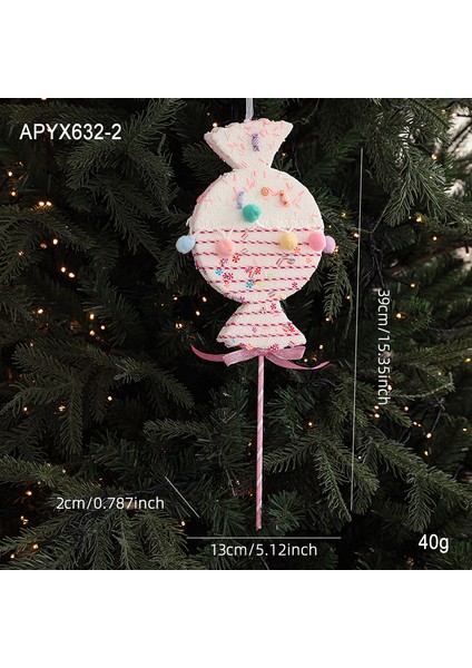 Dekorasyon Şanslı Yıldız Noel Ağacı Noel Günü Giydirme Çanları Kar Taneleri Duvar Dekorasyonu Asma (Yurt Dışından)