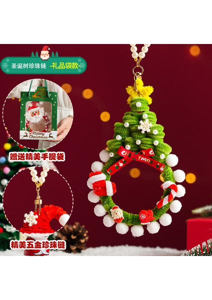 Dekorasyon Şanslı Yıldız Noel Ağacı Noel Günü Giydirme Çanları Kar Taneleri Duvar Dekorasyonu Asma (Yurt Dışından)