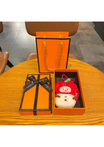 Noel Süsleri Peluş Noel Baba Geyik Bebek Sahne Dekorasyonu Küçük Hediyeler (Yurt Dışından)