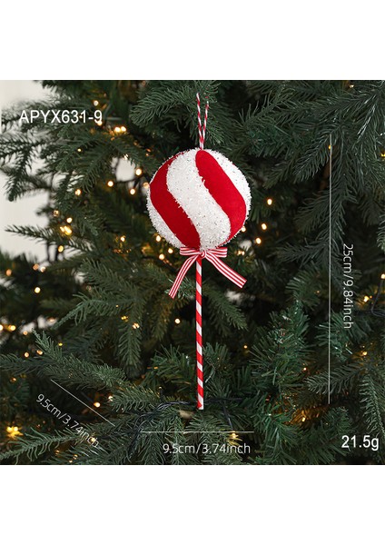 Dekorasyon Şanslı Yıldız Noel Ağacı Noel Günü Giydirme Çanları Kar Taneleri Duvar Dekorasyonu Asma (Yurt Dışından)