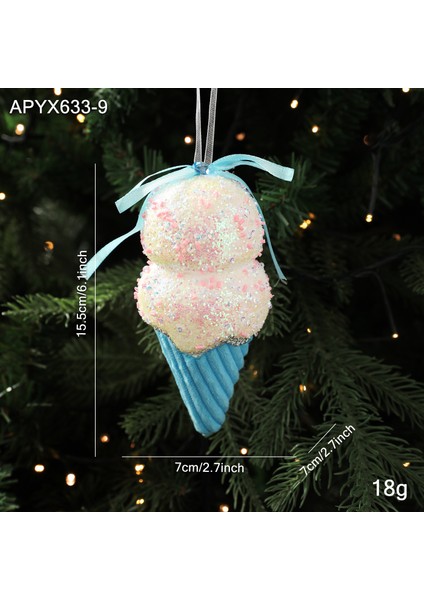 Dekorasyon Şanslı Yıldız Noel Ağacı Noel Günü Giydirme Çanları Kar Taneleri Duvar Dekorasyonu Asma (Yurt Dışından)