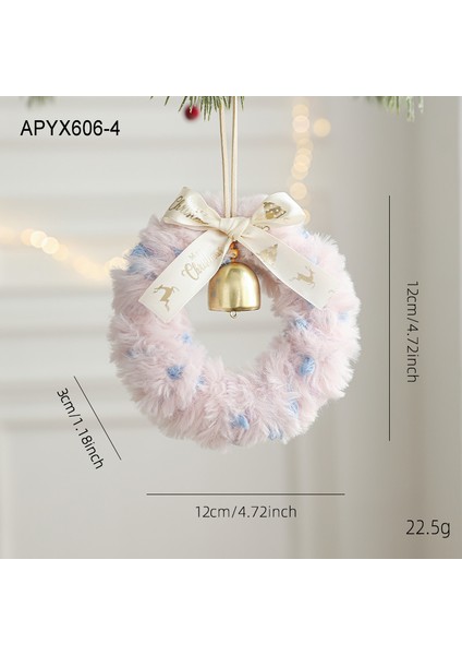 Noel Ağacı Asılı Süslemeler Çan Kolye Noel Süsleri Ins Tarzı Sahne Dekorasyonu Atmosfer Sahne Süsleri (Yurt Dışından)