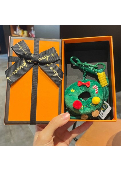 Noel Süsleri Peluş Noel Baba Geyik Bebek Sahne Dekorasyonu Küçük Hediyeler (Yurt Dışından)