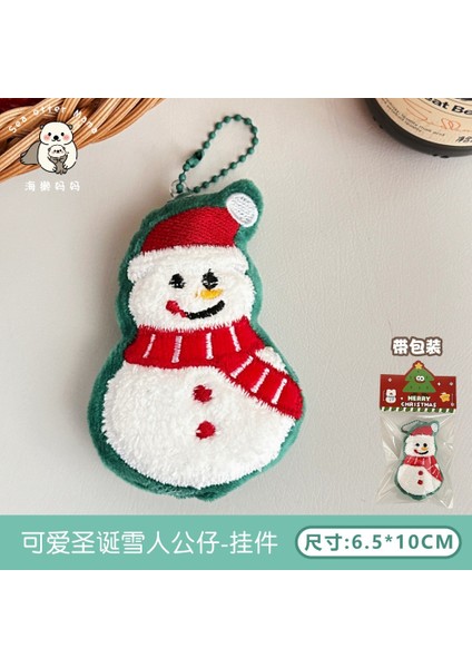 Noel Süsleri Peluş Noel Baba Geyik Bebek Sahne Dekorasyonu Küçük Hediyeler (Yurt Dışından)