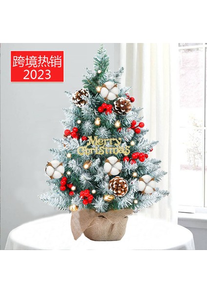 90CM 9 Deluxe Simülasyon Yılbaşı Ağacı Küçük Mini Yılbaşı Ağacı Paketi Masaüstü Yılbaşı Ağacı (Yurt Dışından)