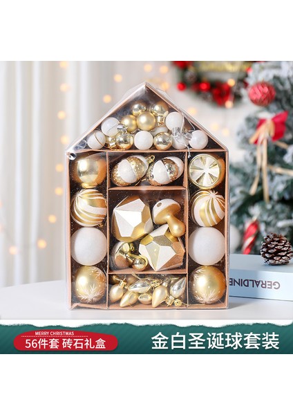 Yılbaşı Dekorasyonu Yılbaşı Topları Köpük Toplar Asma Toplar Boyalı Toplar Yılbaşı Ağacı Askıları (Yurt Dışından)