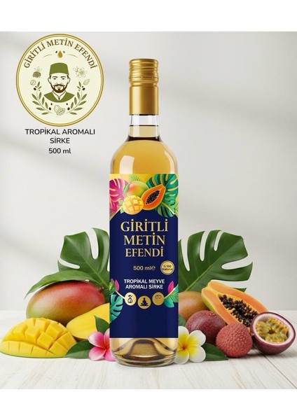 Tropikal Meyve Aromalı Sirke 500ML
