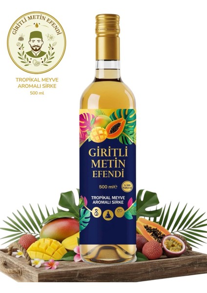Tropikal Meyve Aromalı Sirke 500ML