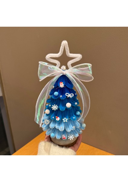 El Yapımı Dıy Küçük Yılbaşı Ağacı Noel Hediyesi Süs Tatil Dekorasyonu (Yurt Dışından)