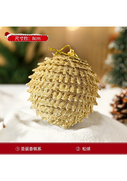 Yılbaşı Dekorasyonu Yılbaşı Topları Köpük Toplar Asma Toplar Boyalı Toplar Yılbaşı Ağacı Askıları (Yurt Dışından)