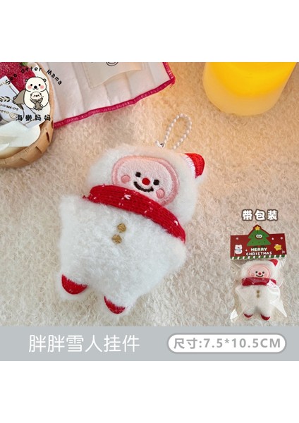 Noel Süsleri Peluş Noel Baba Geyik Bebek Sahne Dekorasyonu Küçük Hediyeler (Yurt Dışından)