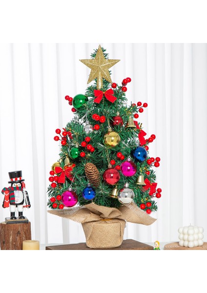 90CM 9 Deluxe Simülasyon Yılbaşı Ağacı Küçük Mini Yılbaşı Ağacı Paketi Masaüstü Yılbaşı Ağacı (Yurt Dışından)