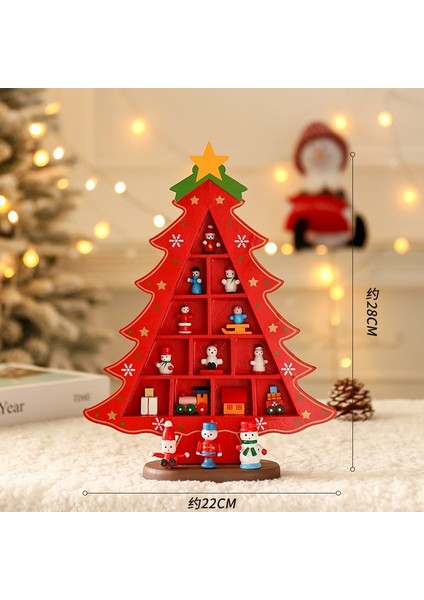 Masaüstü Küçük Noel Ağacı Yeni Noel Süsleri Oturma Odası Atmosfer Dekorasyonu Masaüstü Süsleri (Yurt Dışından)