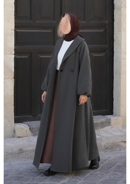 Şal Yaka Kaban - Füme