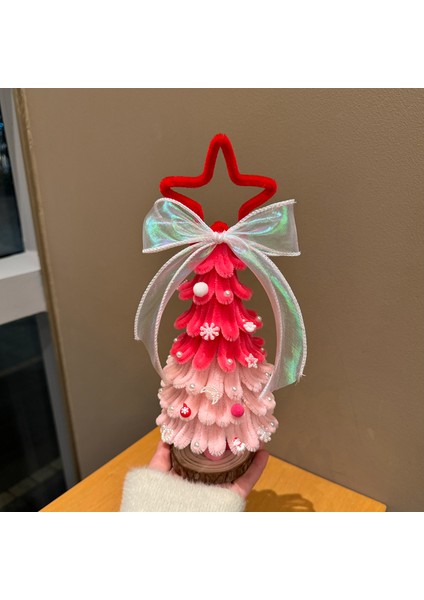 El Yapımı Dıy Küçük Yılbaşı Ağacı Noel Hediyesi Süs Tatil Dekorasyonu (Yurt Dışından)