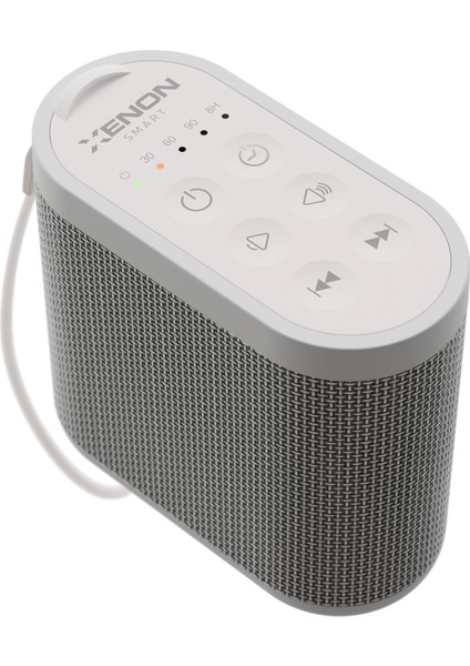 Beyaz Gürültü Makinesi Taşınabilir Rahatlatıcı Bebek ve Yetişkinler Için Ses ve Uyku Cihazı X6230 (Beyaz)