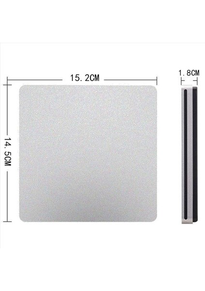 2x Harici DVD Brülör Sürücüsü Tip-C Tip Optik Disk Sürücü Ince Yuva-In Cd/dvd +/- Rw Brülör USB C Superdrive Mac/pencere Için (Yurt Dışından) modelleri