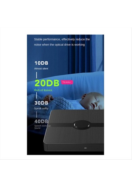 Harici DVD Drive USB 3 0 Taşınabilir Optik Sürücüler CD DVD Burner Player Dizüstü Bilgisayar Için Okuyucu (Yurt Dışından) fırsatları