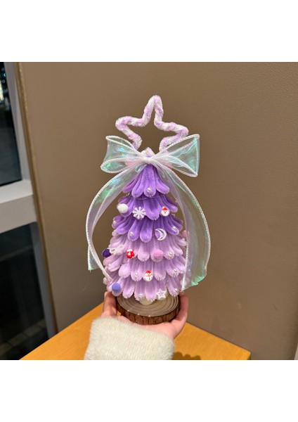 El Yapımı Dıy Küçük Yılbaşı Ağacı Noel Hediyesi Süs Tatil Dekorasyonu (Yurt Dışından)