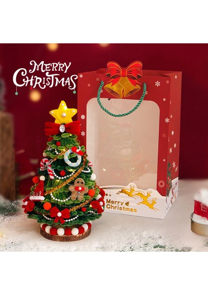 El Yapımı Dıy Küçük Yılbaşı Ağacı Noel Hediyesi Süs Tatil Dekorasyonu (Yurt Dışından)
