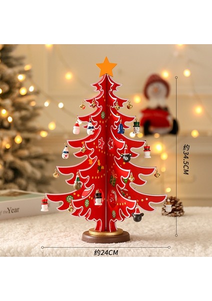 Masaüstü Küçük Noel Ağacı Yeni Noel Süsleri Oturma Odası Atmosfer Dekorasyonu Masaüstü Süsleri (Yurt Dışından)