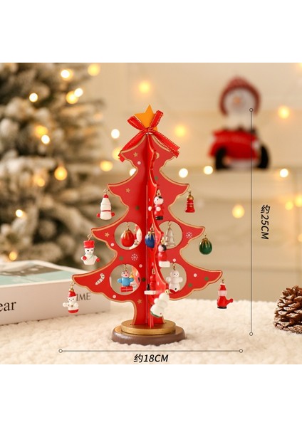 Masaüstü Küçük Noel Ağacı Yeni Noel Süsleri Oturma Odası Atmosfer Dekorasyonu Masaüstü Süsleri (Yurt Dışından)