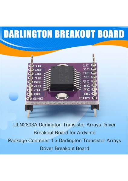 ULN2803A Darlington Transistor Dizileri Arduino Için Sürücü Kırma Kurulu (Yurt Dışından) indirimleri