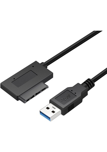 Sata - USB 3 0 7+6pin 13PIN Dönüştürücü Kablo Dizüstü Bilgisayar Optik Sürücü Cd/dvd Rom Slimline Drive Için Hızlı Veri Aktarımı (Yurt Dışından) fiyatları