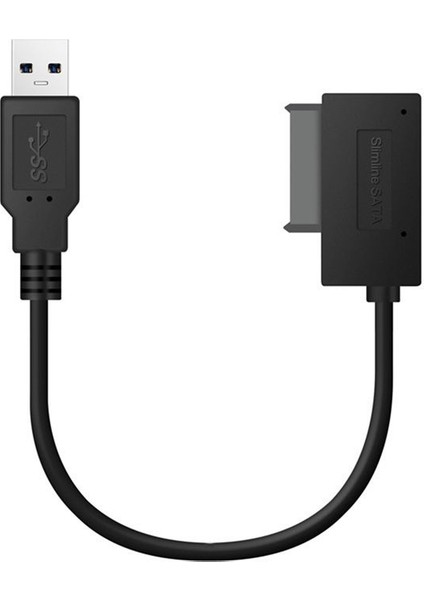 Sata - USB 3 0 7+6pin 13PIN Dönüştürücü Kablo Dizüstü Bilgisayar Optik Sürücü Cd/dvd Rom Slimline Drive Için Hızlı Veri Aktarımı (Yurt Dışından) modelleri