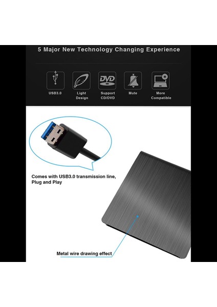 2x Usb3 0 Sata Harici DVD Muhafaza Dizüstü Bilgisayar Defteri Için Sabit Plastik Kılıf 12 7mm Cd-Rom Kılıfı Optik Sürücü Olmadan (Yurt Dışından) modelleri